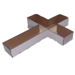 Baza pentru flori - model cruce