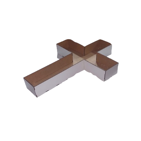 Baza pentru flori - model cruce