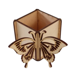 Cutie pentru aranjamente florale cu fluture