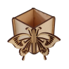 Cutie pentru aranjamente florale cu fluture