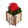 Cutie pentru aranjamente florale cu mesaj 8 Martie